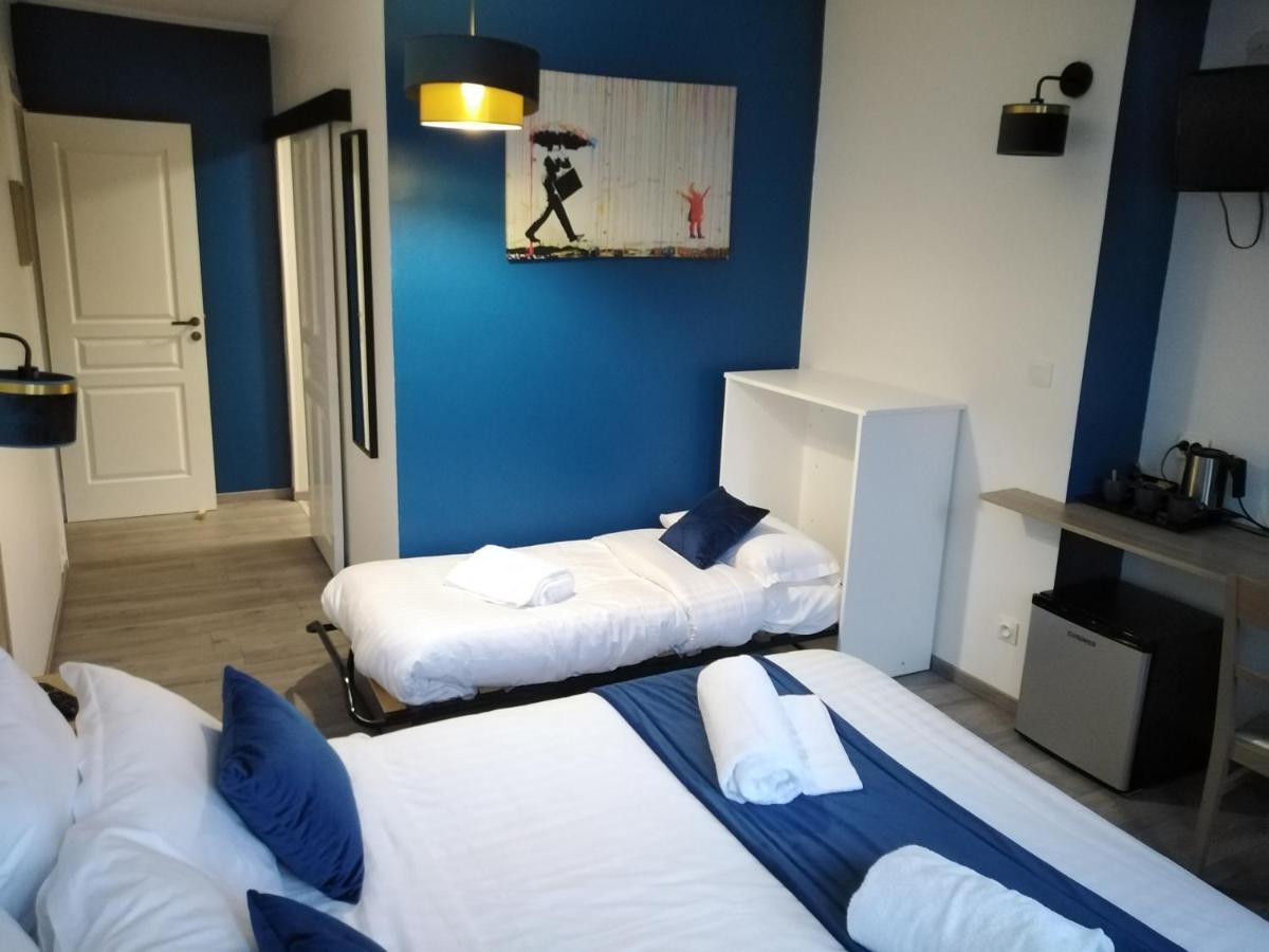 Les Remparts Hotel La Madelaine-sous-Montreuil Bagian luar foto