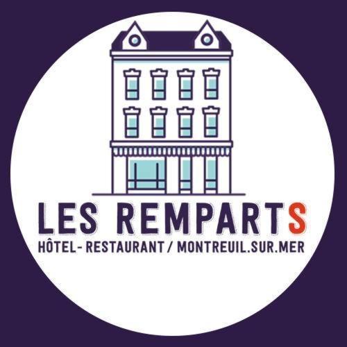 Les Remparts Hotel La Madelaine-sous-Montreuil Bagian luar foto
